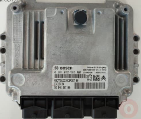 MOTOR BEYNI PEUGEOT 206 1.4 EDC16C34