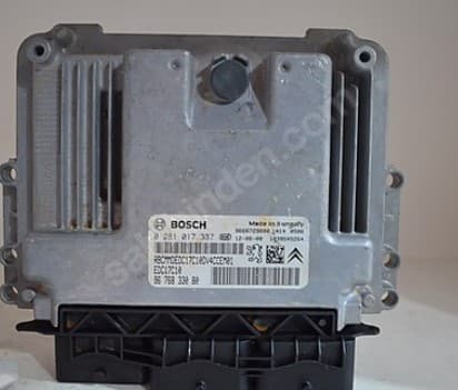 MOTOR BEYNI CITROEN C3 1.4 EDC17C10