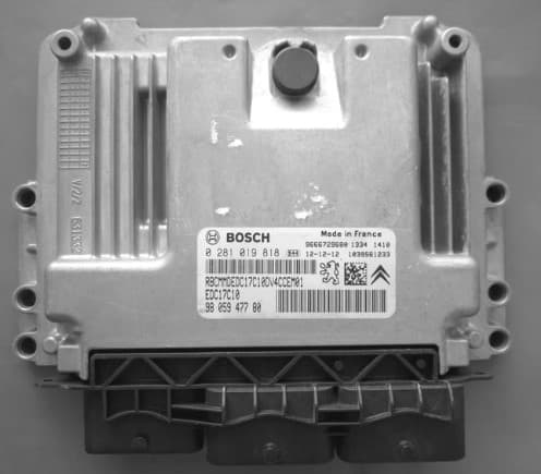 MOTOR BEYNI CITROEN C3 EDC17C10
