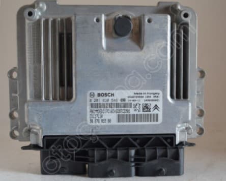 MOTOR BEYNI EDC17C10 CITROEN C ELYSEE PEUGEOT 301