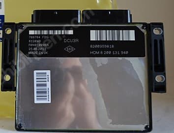 PLASTIK MOTOR BEYNI RENAULT KANGO 1.9