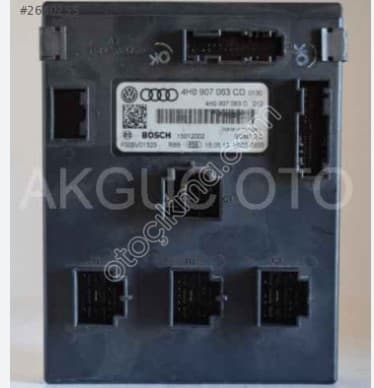 KONTROL UNITESI MODULU BCM 2.0 AUDI A8 VW TOUAREG