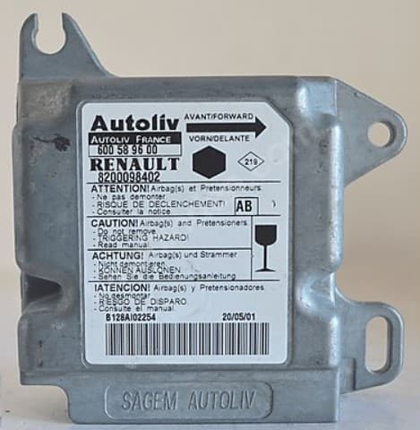 AIRBAG BEYNI RENAULT KANGOO CLIO 2